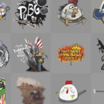 Все граффити которые победили в конкурсе и будут добавлены в PUBG