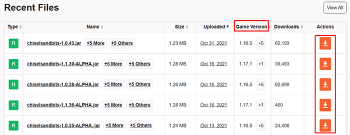 Chisels & Bits Minecraft Mod0